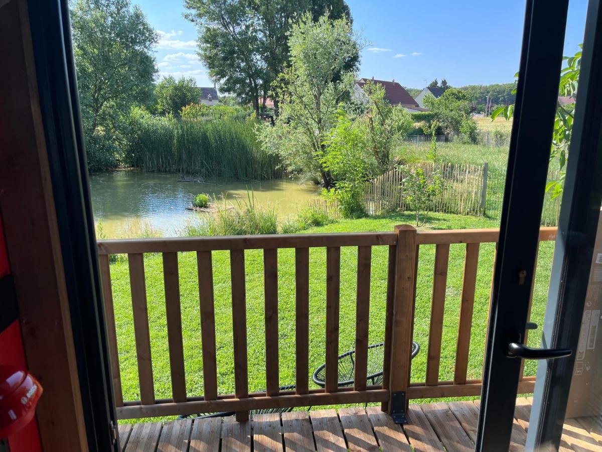 Domaine Des Galinaces Roulotte La Roussette 2-4P Βίλα Marigny-les-Reullee Εξωτερικό φωτογραφία